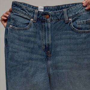 ✨BETTER  PHOTOS✨ H&M Blue Flare & Wide Leg Jeans